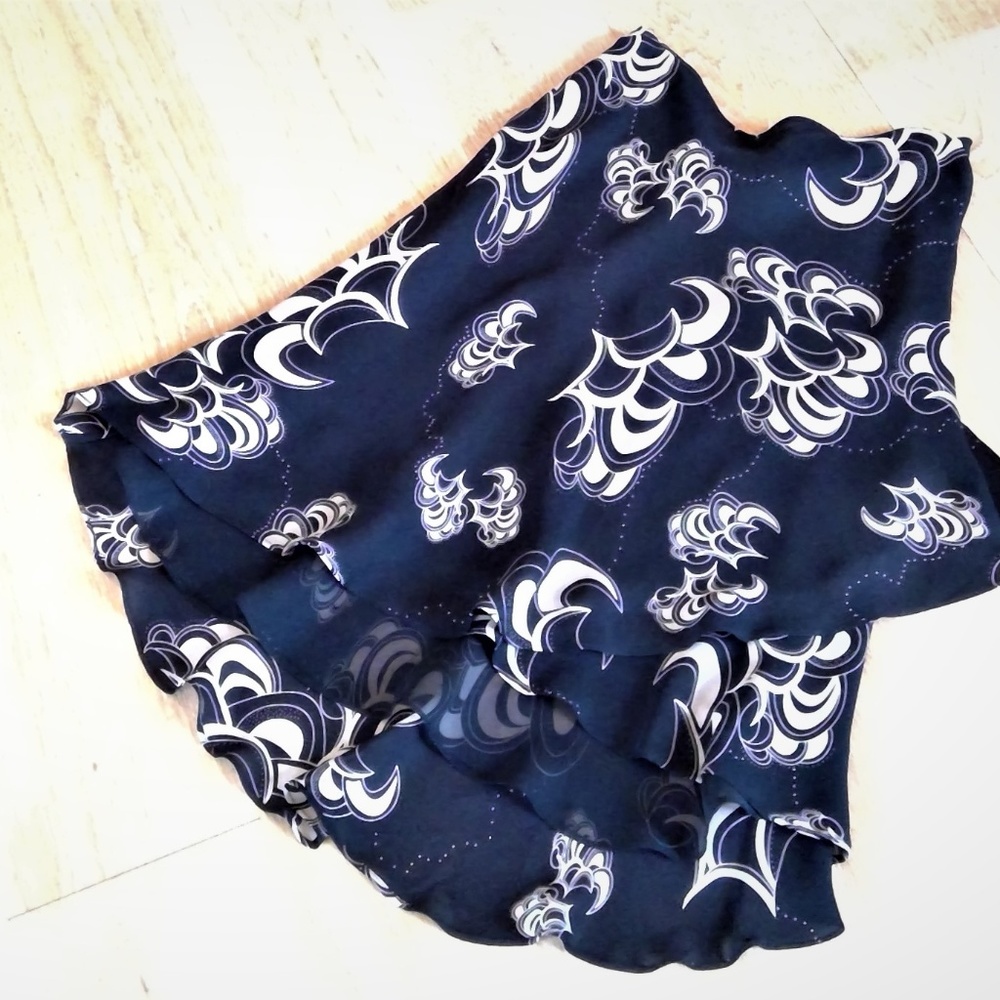 Alfani layered wrap skirt